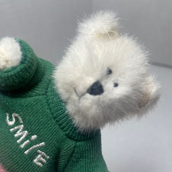 NWOT Retired Boyds Bears Mini “Grins” with “Smile” T - Picture 9 of 10
